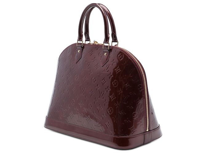 Louis Vuitton Monogram Vernis Alma GM Handtasche rot - Ansicht 2