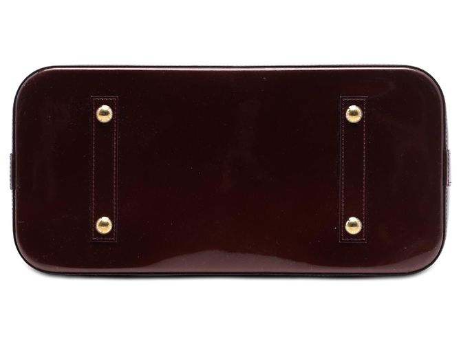 Louis Vuitton Monogram Vernis Alma GM Handtasche rot - Ansicht 3