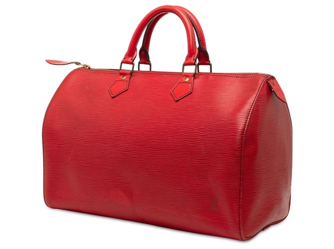 Borsa Boston Louis Vuitton Epi Speedy 35 Rossa Rosso - vista 2