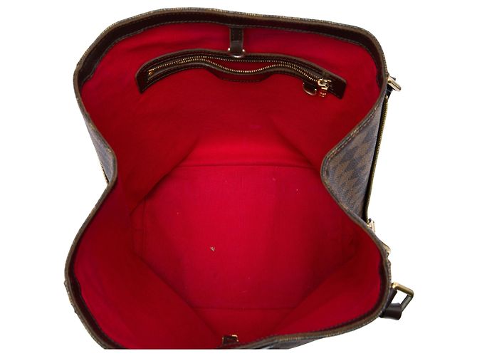 Bolso Tote Louis Vuitton Damier Ebene Cabas Rivington Marrón Castaño - vista 4