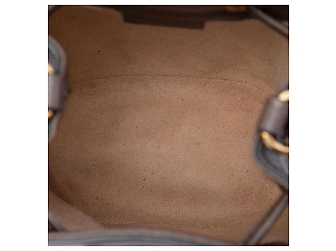 Borsa secchiello Gucci Mini GG Supreme Web Ophidia Beige - vista 4