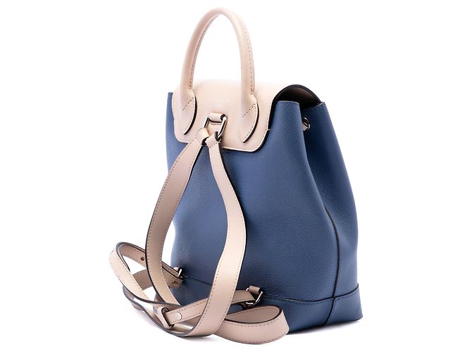 Zaino Louis Vuitton Lockme Bicolor in pelle Taurillon marrone - vista 2