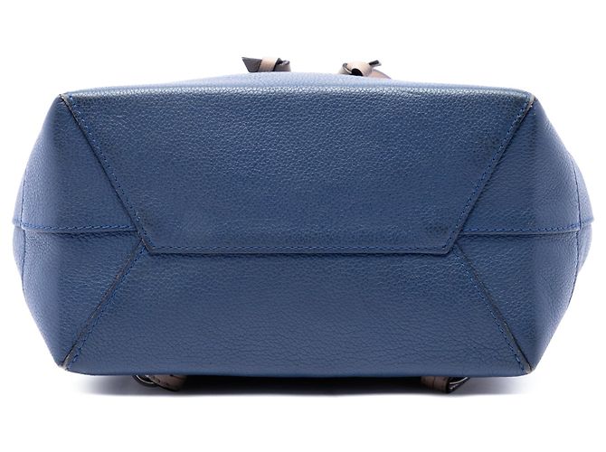 Zaino Louis Vuitton Lockme Bicolor in pelle Taurillon marrone - vista 3