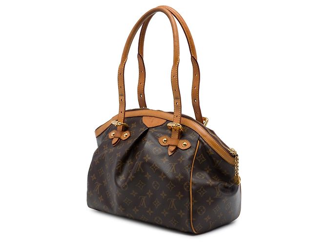 Borsa a tracolla Louis Vuitton Monogram Tivoli GM Marrone - vista 2