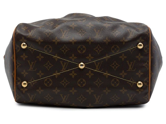Borsa a tracolla Louis Vuitton Monogram Tivoli GM Marrone - vista 3