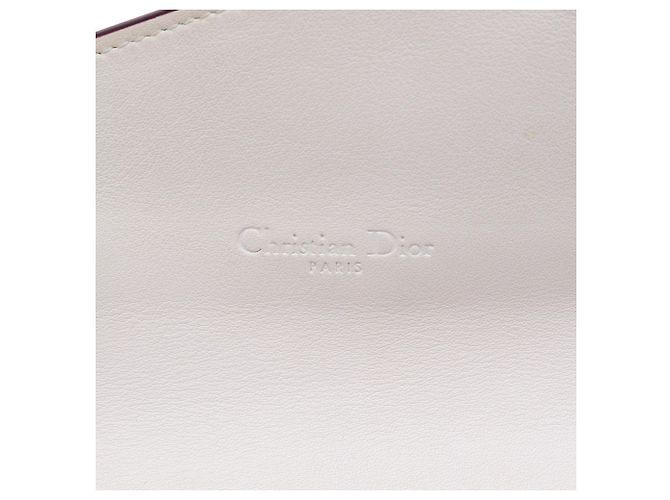 Autre Marque Borsa a tracolla a busta Dior Explorer Croisier in pelle bianca con catena Bianco - vista 5
