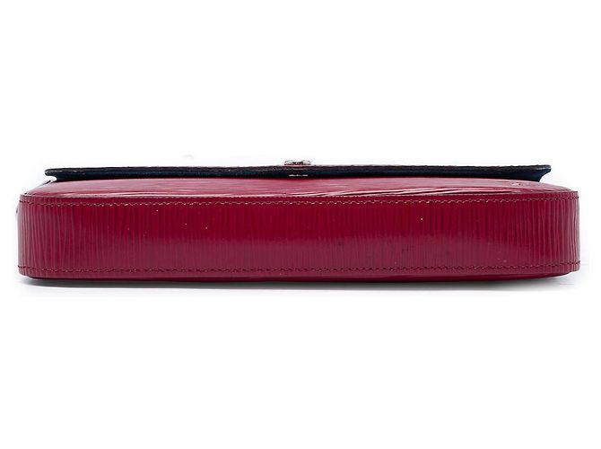Borsa a tracolla Louis Vuitton Epi Pochette Felicie rossa Rosso - vista 3