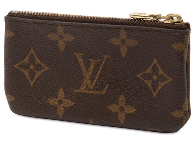 Porte-clés Monogramme Louis Vuitton Marron - vue 2