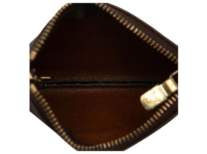 Porte-clés Monogramme Louis Vuitton Marron - vue 4