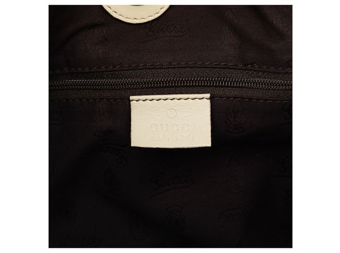 Borsa Tote Gucci Medium Guccissima Sukey Marrone - vista 5