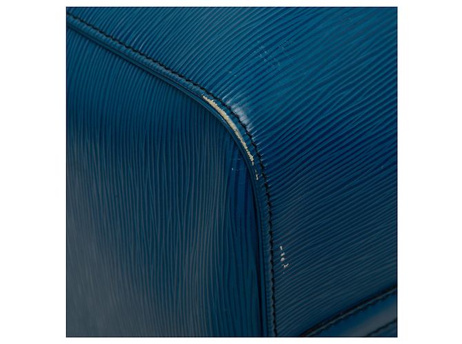 Sac de voyage Louis Vuitton Epi Keepall 50 Bleu - vue 6