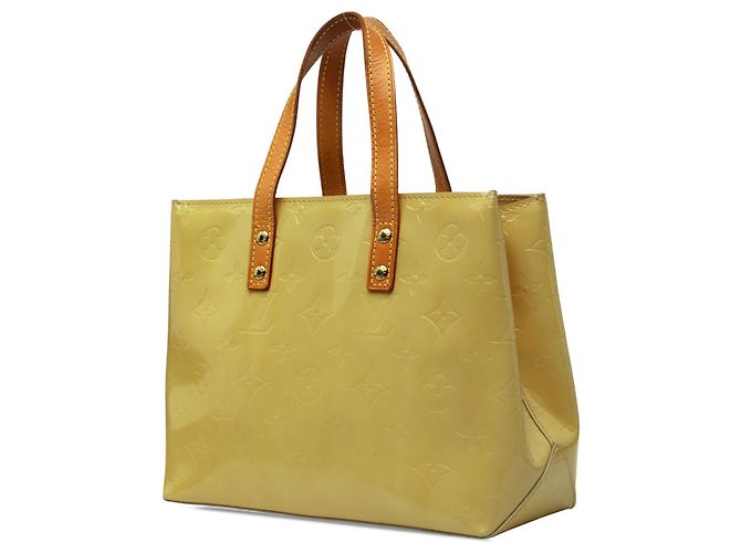 Louis Vuitton Monogram Vernis Reade PM Handtasche Gelb - Ansicht 2