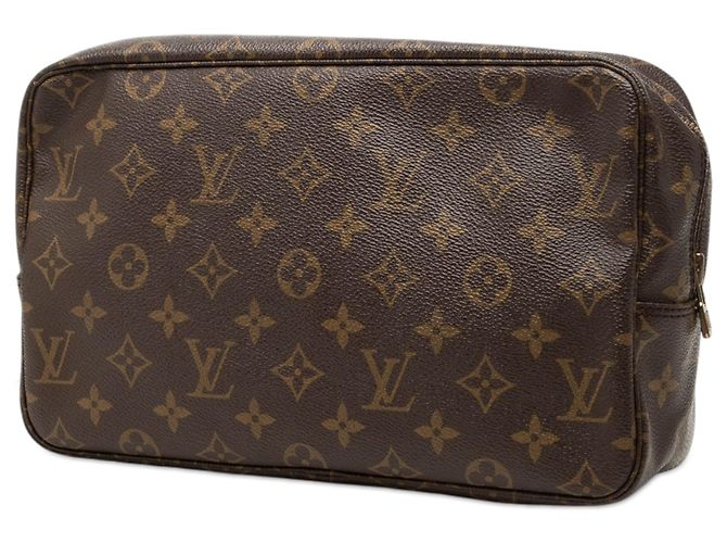 Borsa a Clutch Louis Vuitton Monogram Trousse Toilette 28 Marrone - vista 2