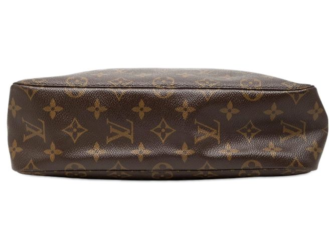 Borsa a Clutch Louis Vuitton Monogram Trousse Toilette 28 Marrone - vista 3