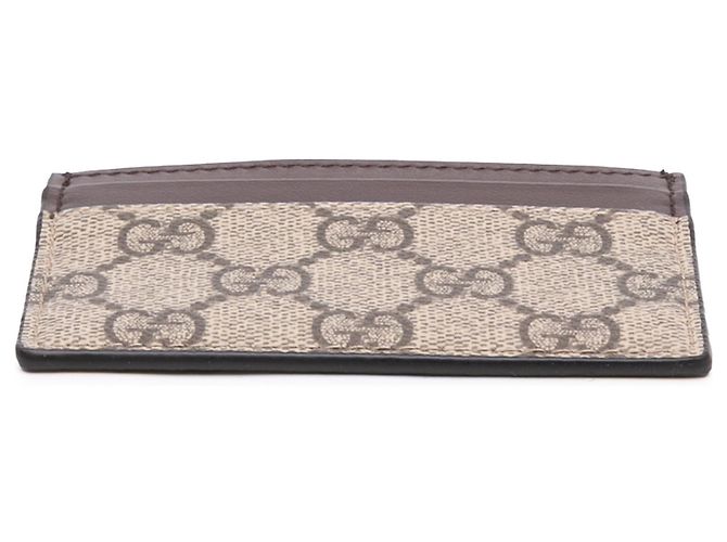 Tarjetero Gucci GG Supreme Beige - vista 3