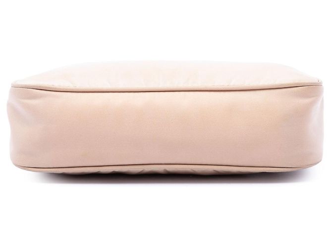 Sac à épaule Prada Mini Tessuto Re Edition 2000 Beige - vue 3