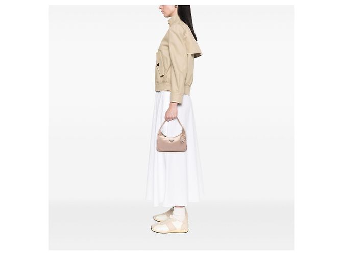 Sac à épaule Prada Mini Tessuto Re Edition 2000 Beige - vue 6