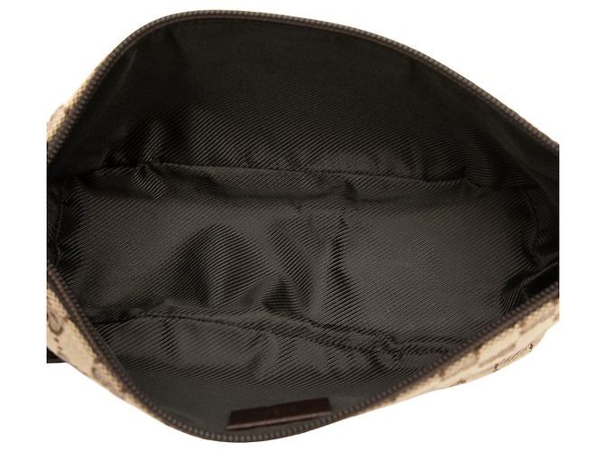 Borsa a tracolla Gucci GG Canvas Boat Beige - vista 4