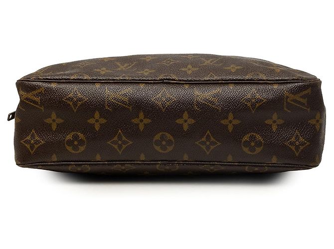 Borsa a pochette Louis Vuitton Monogram Trousse Toilette 28 Marrone - vista 3