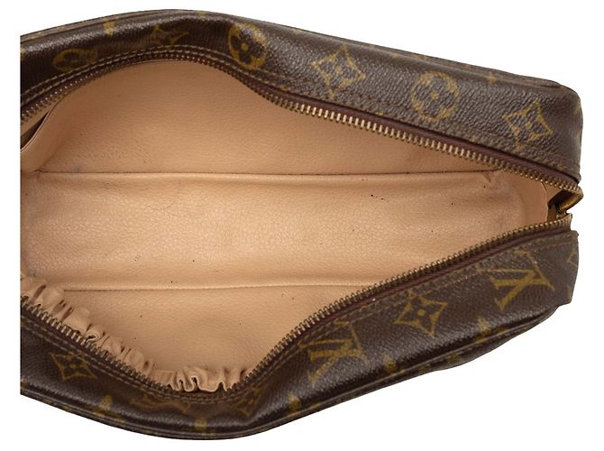 Borsa a pochette Louis Vuitton Monogram Trousse Toilette 28 Marrone - vista 4