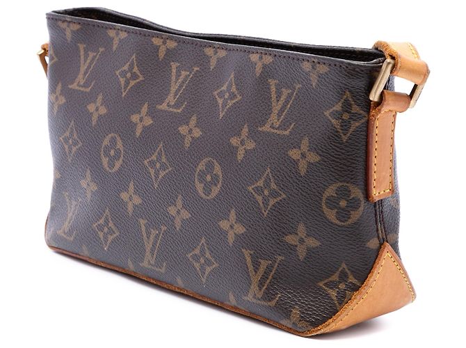 Borsa a tracolla Louis Vuitton Monogram Trotteur Marrone - vista 2