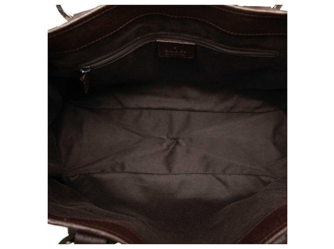 Borsa Tote Gucci GG Canvas Beige - vista 4