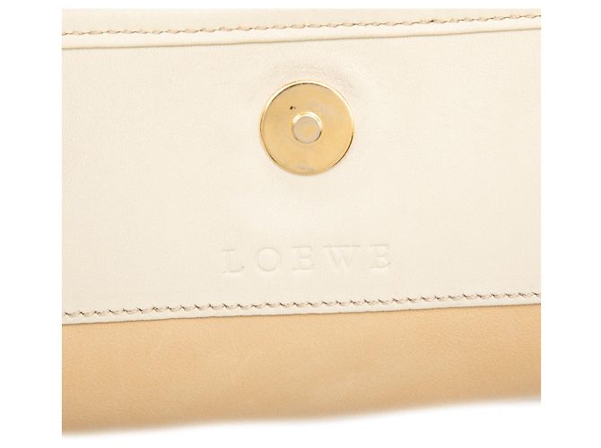 Bandolera Anagram LOEWE de ante beige - vista 5