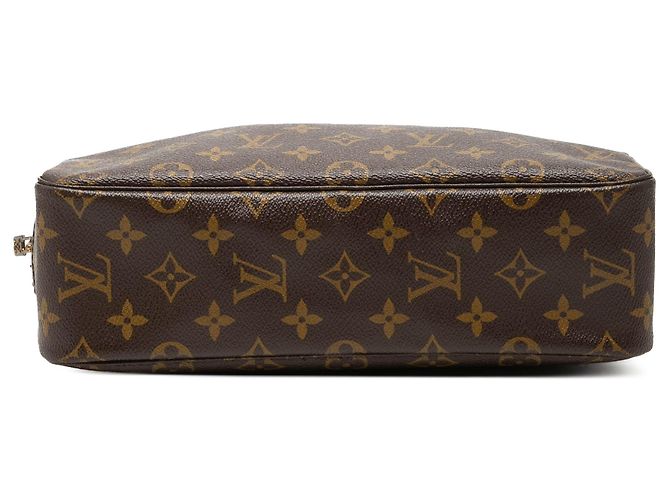 Borsa a pochette Louis Vuitton Monogram Trousse Toilette 28 Marrone - vista 3