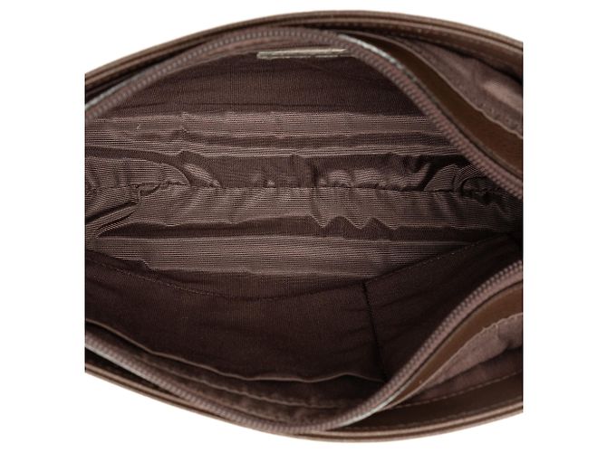 Borsa Crossbody Burberry House Check Canvas Beige - vista 4