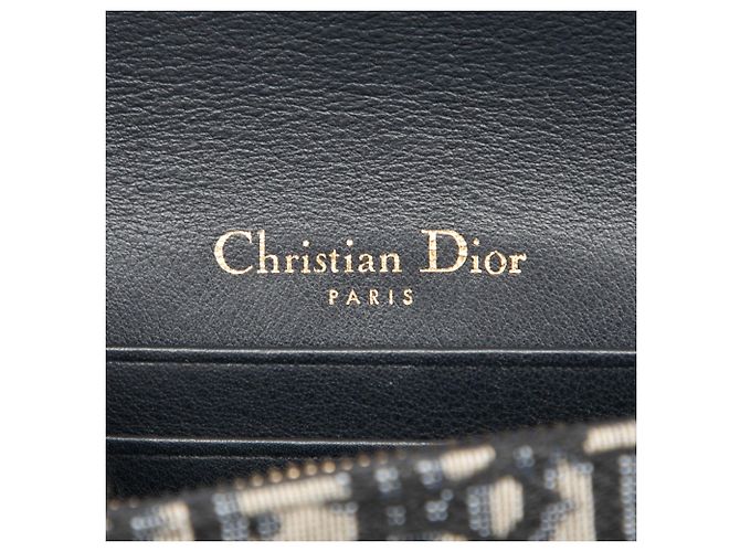 Autre Marque Borsa cintura Saddle in tela Dior Oblique blu - vista 5