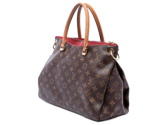 Louis Vuitton Monogram Pallas MM Satchel Tasche Braun - Ansicht 2