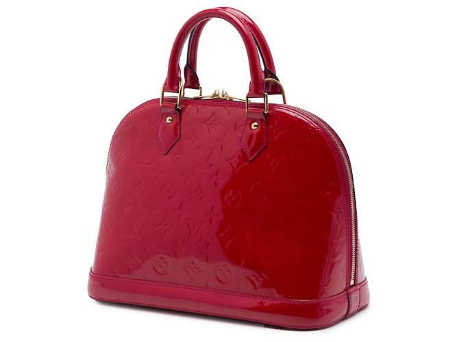 Louis Vuitton Monogram Vernis Alma PM Handtasche Rosa Pink - Ansicht 2