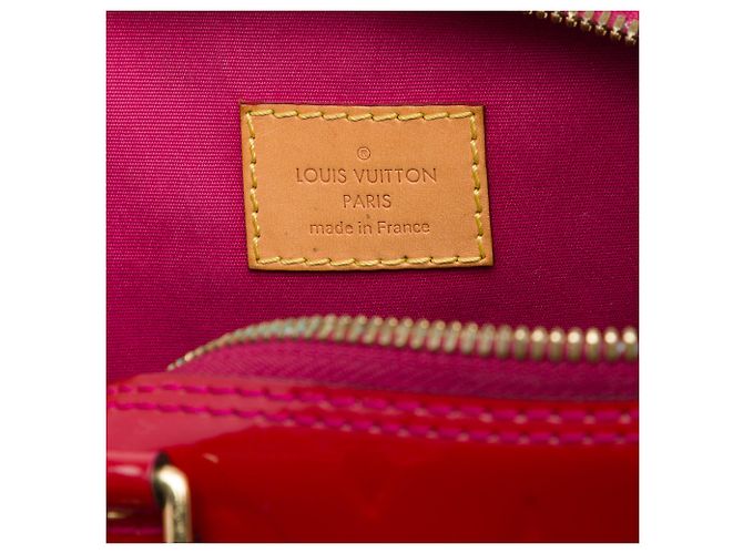 Louis Vuitton Monogram Vernis Alma PM Handtasche Rosa Pink - Ansicht 5