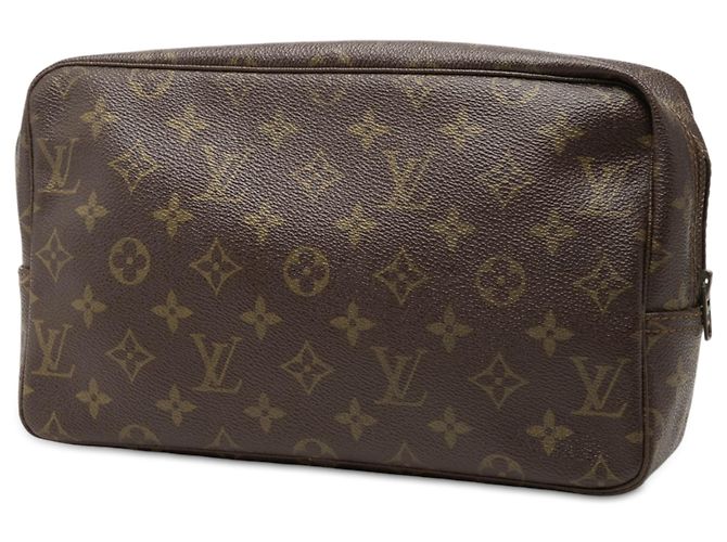 Borsa a pochette Louis Vuitton Monogram Trousse Toilette 28 Marrone - vista 2