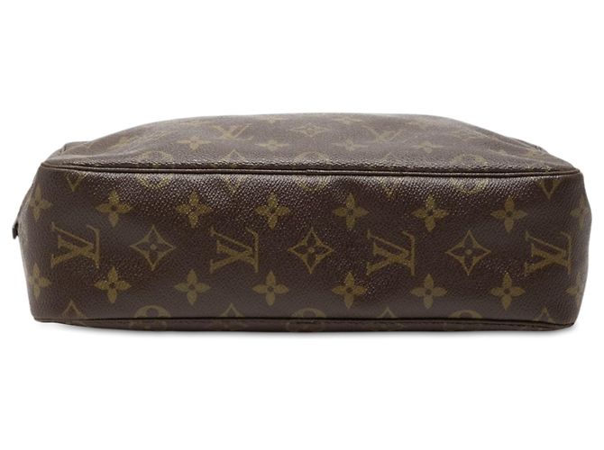 Borsa a pochette Louis Vuitton Monogram Trousse Toilette 28 Marrone - vista 3