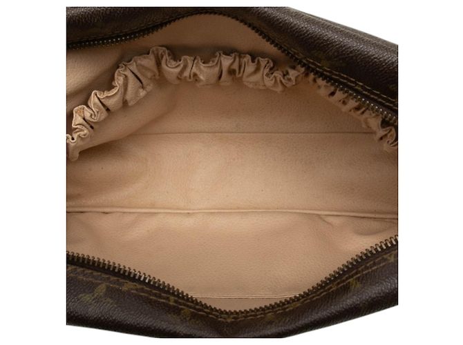Borsa a pochette Louis Vuitton Monogram Trousse Toilette 28 Marrone - vista 4