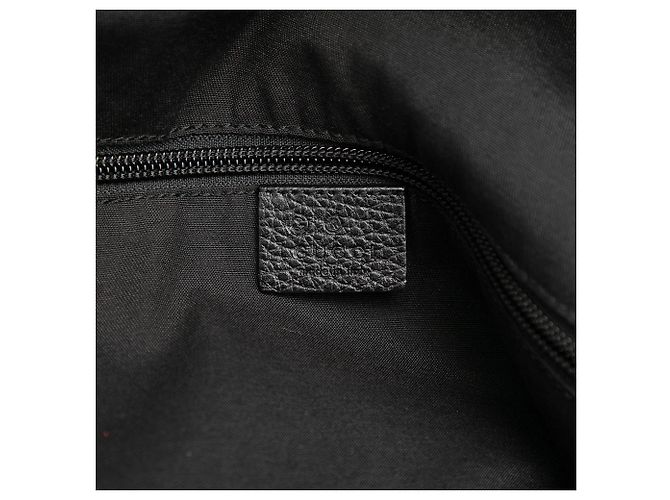 Borsa da viaggio Gucci GG in nylon nera Nero - vista 5