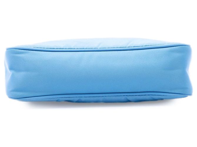 Borsa a tracolla Prada Mini Tessuto Re Edition 2000 Blu - vista 3