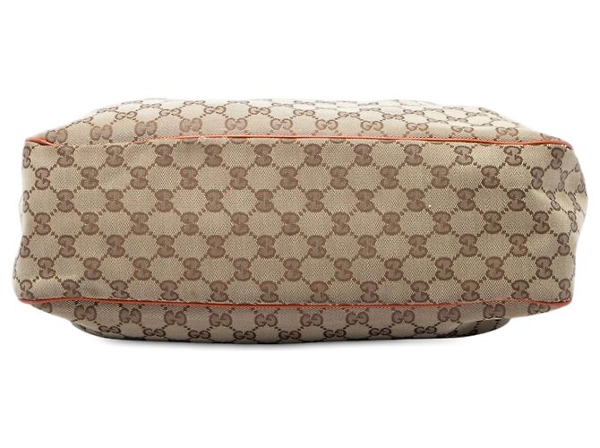 Borsa Tote Gucci GG Canvas Sukey Beige - vista 3