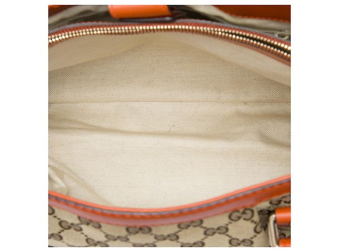 Borsa Tote Gucci GG Canvas Sukey Beige - vista 4