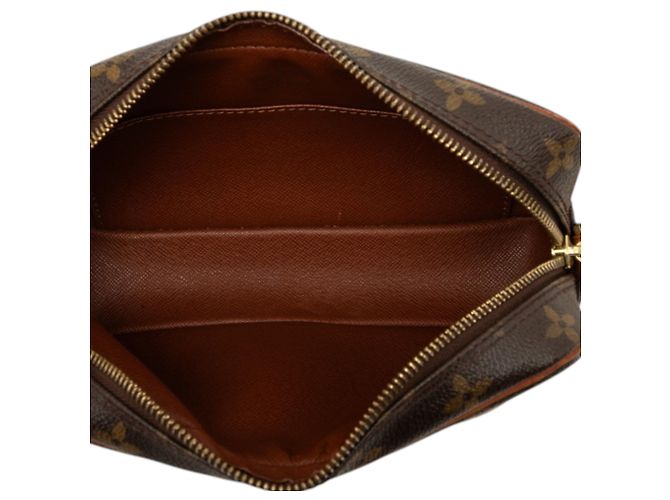 Borsa a tracolla Louis Vuitton Monogram Pochette Cite Marrone - vista 4