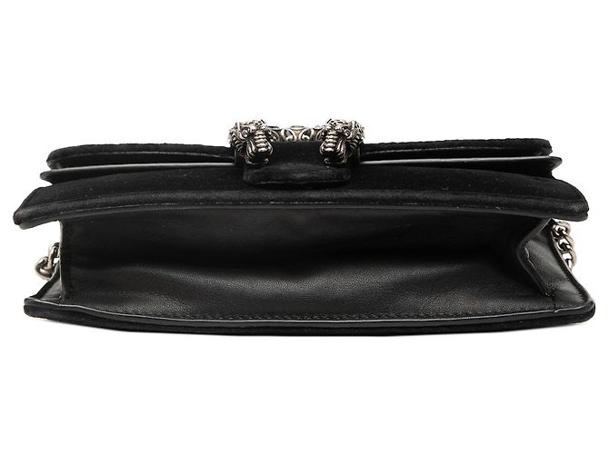 Borsa a tracolla Mini Dionysus in velluto nero Gucci - vista 3
