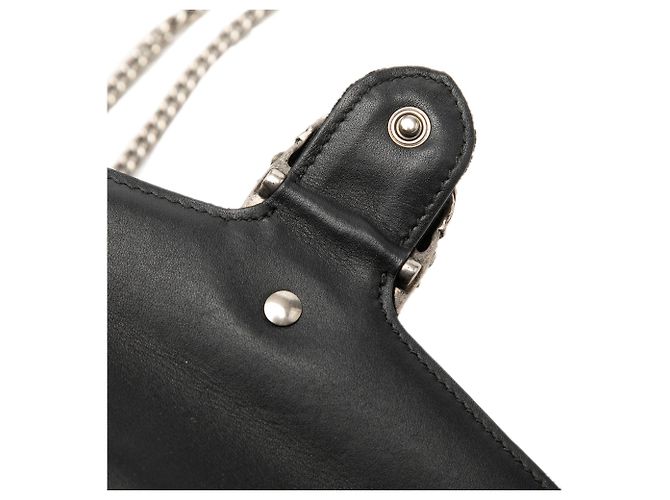 Borsa a tracolla Mini Dionysus in velluto nero Gucci - vista 6