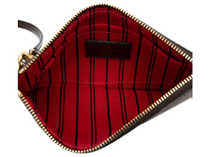 Louis Vuitton Damier Ebene Neverfull PM Täschchen Braun - Ansicht 4