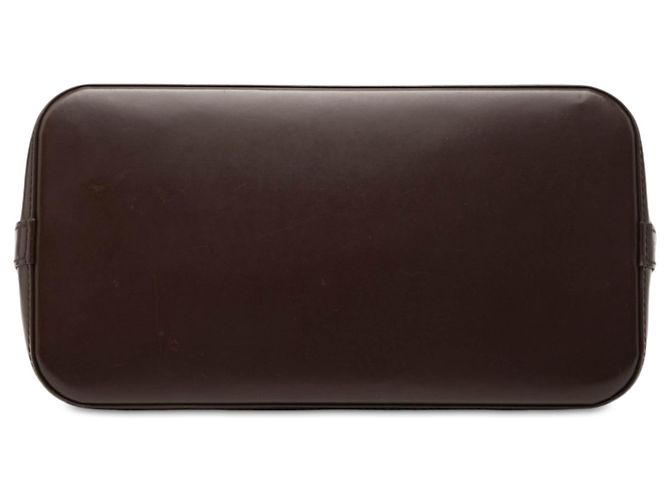 Borsa a mano Louis Vuitton Damier Ebene Alma PM Marrone - vista 3