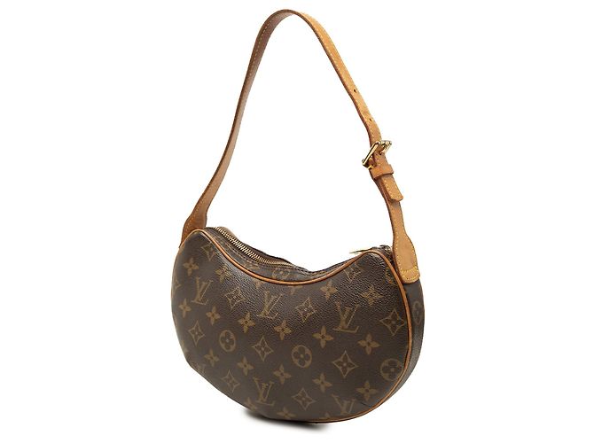 Louis Vuitton Monogram Croissant PM Hobo Bag Braun - Ansicht 2