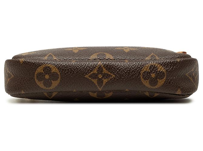 Bolso de mano Louis Vuitton Monogram Mini Pochette Accessoires Marrón Castaño - vista 3