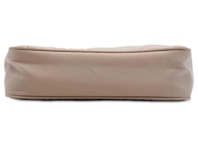 Borsa a tracolla Prada Mini Tessuto Re Edition 2000 Beige - vista 3