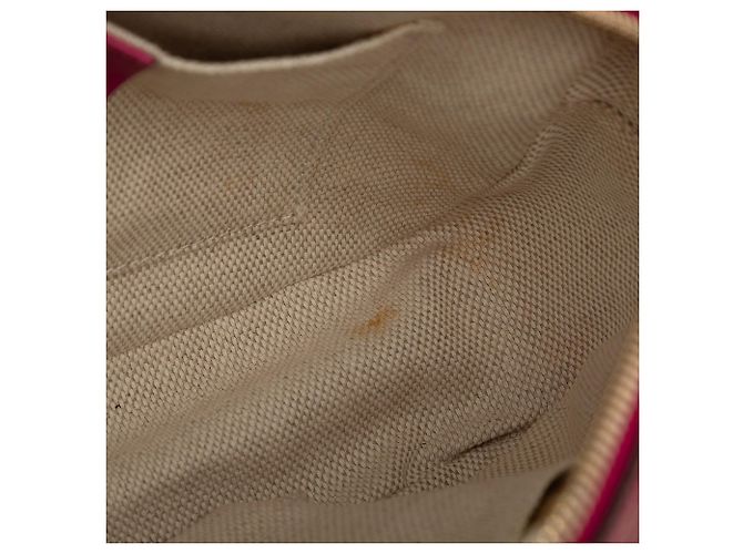 Borsa a tracolla Gucci Soho Disco in vernice rosa - vista 6