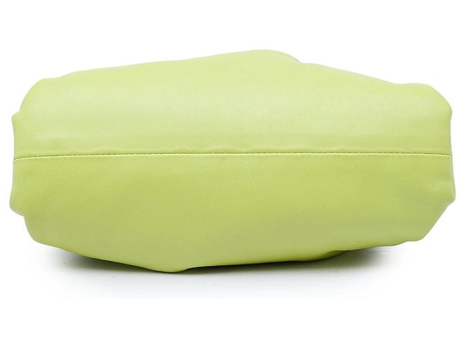Borsa a tracolla The Mini Pouch in nappa verde Bottega Veneta - vista 3